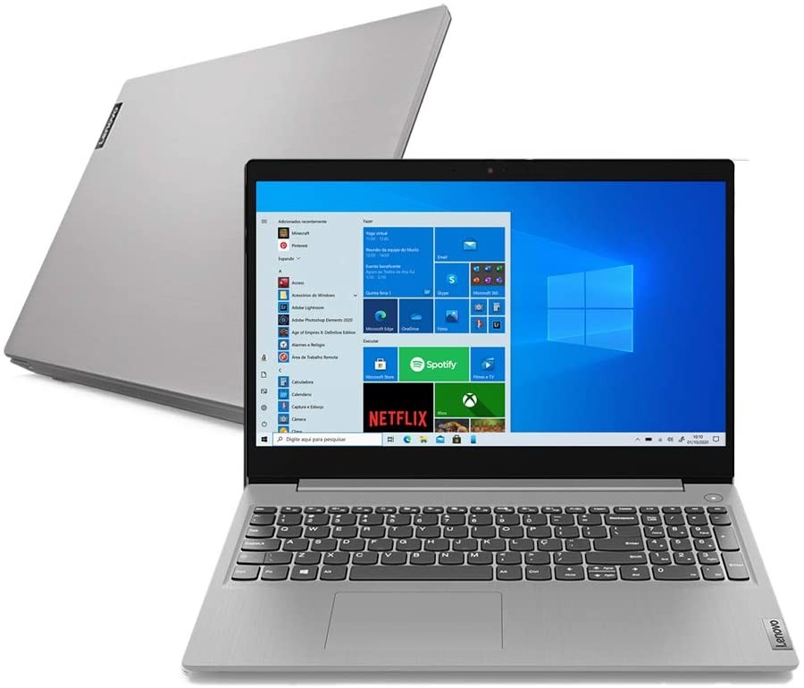 Notebook Lenovo Ultrafino Ideapad 3i i5 8GB RAM MX330