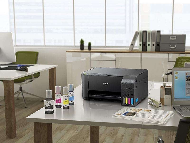 Impressora Multifuncional Epson EcoTank L3150 – Tanque de Tinta – Colorida