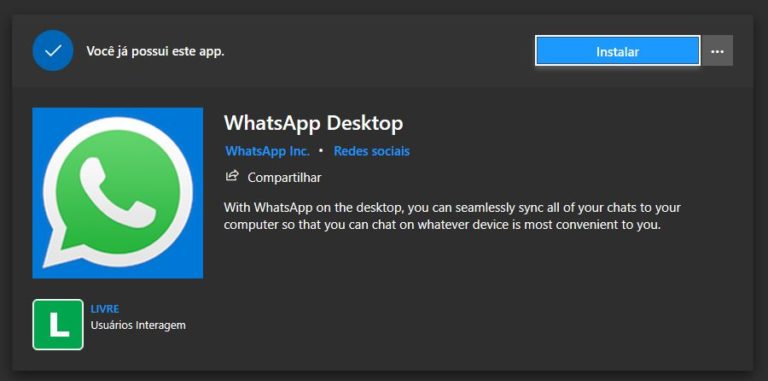 whatsapp notebook windows 7