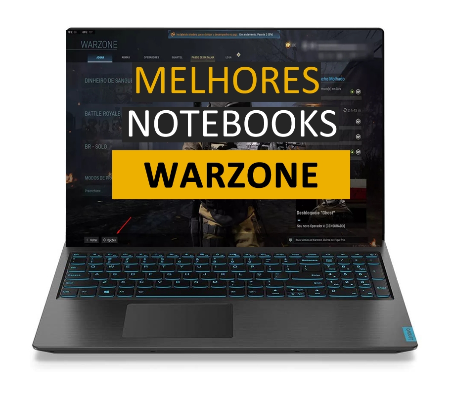 notebook para jogar call of duty warzone