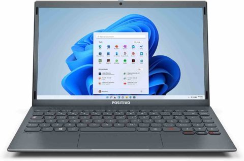 Notebook Positivo Motion C4120F-AX – Celeron N4020 – 4GB – 120GB SSD – 14″ – Windows 11 – Alexa